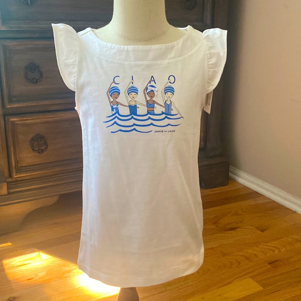 Girls Janie & Jack CIAO Top 🏊🏻‍♀️